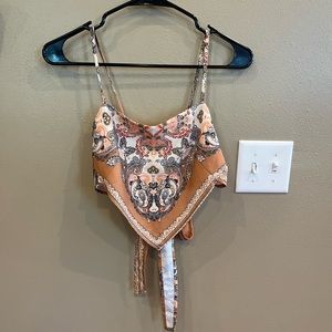 SHEIN Bandana Top